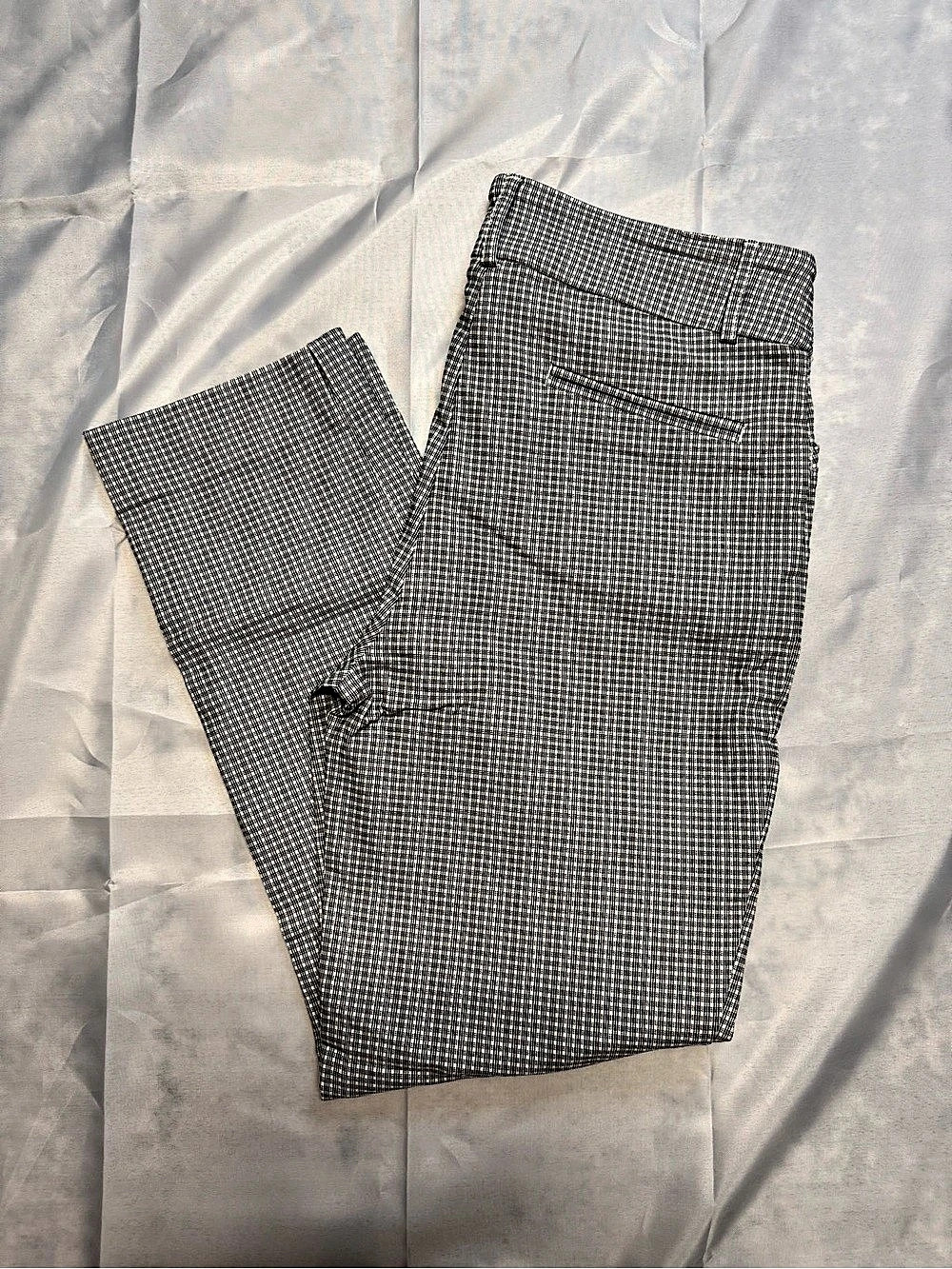 HILARY RADLEY Houndstooth Pull-On Tummy Control Skinny Pant Pants 10P